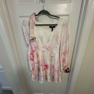 BCBG belted mini dress